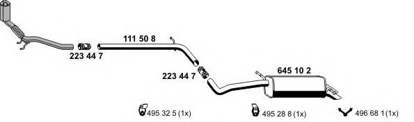 ERNST 070989 Exhaust System